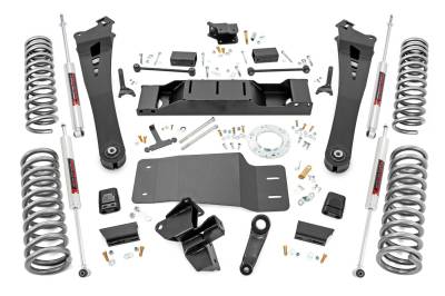 Rough Country Suspension Systems - Rough Country 38340 5" Suspension Lift Kit for 19-24 Ram 2500 4WD