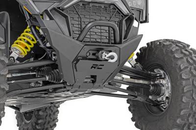 Rough Country Suspension Systems - Rough Country 93063 Front Winch Mount Kit Black for Polaris RZR PRO XP