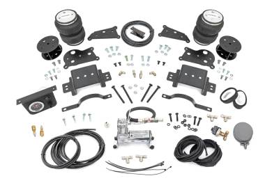 Rough Country Suspension Systems - Rough Country Rear Air Spring Kit w/Compressor for 14-24 RAM 2500 4WD 10033AC