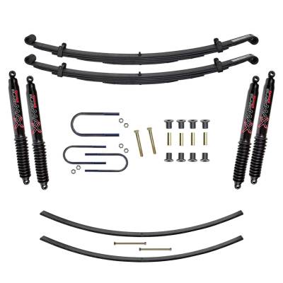 Skyjacker - Skyjacker D200CAK-B 1.5-2" Lift Kit w/Black Max Shocks for 75-93 Dodge W300/W350