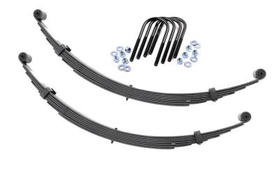 Rough Country Suspension Systems - Rough Country 8039Kit Front Leaf Spring Kit for 2.5" Lift 71-80 Scout II 4WD