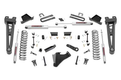 Rough Country Suspension Systems - Rough Country 41630 6" Suspension Lift Kit 23-26 F250/F350 Super Duty 4WD Gas