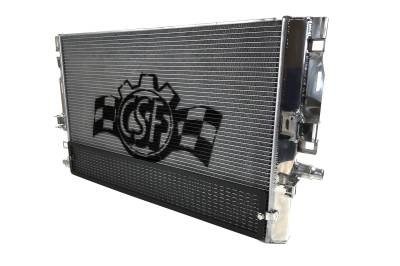 CSF Cooling - Racing & High Performance Division - CSF Cooling 8088 Heat Exchanger for Mercedes AMG GT/R/C/W205 C63 w/Rock Guard