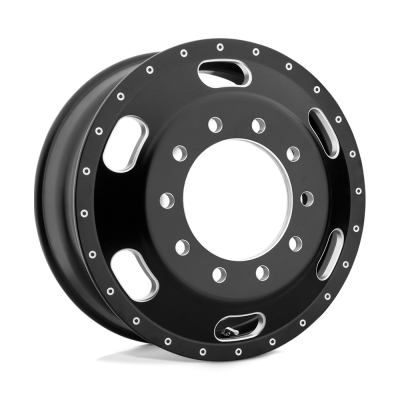 American Racing ATX Series - ATX Wheels AO40222510903 AO402 INDY 22.5x8.25 10x11.25 145mm Satin Black/Milled