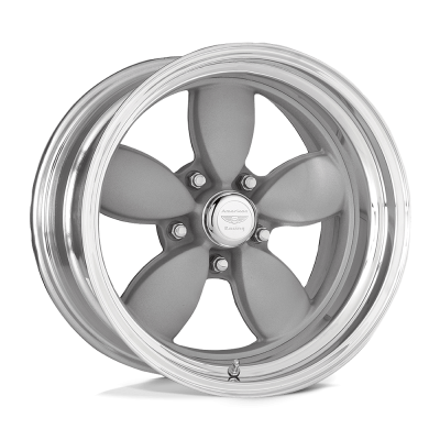 American Racing Vintage - American Racing VN402 CLASSIC 200S 15x7 5x4.75 0mm Silver/Polished VN402576140
