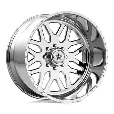 American Force - American Force AFW B02 TRAX SS 22x14 6x5.5 -73mm Polished AFTKB02R78-1-21