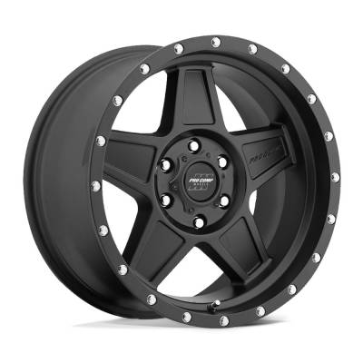 Pro Comp Wheels - Pro Comp Wheels PXA5035-8973 PA35 PREDATOR 18x9 5x5.0 0mm Satin Black