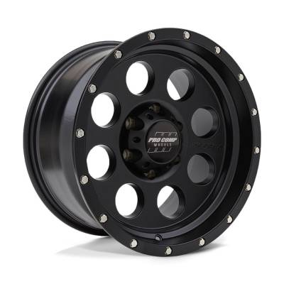 Pro Comp Wheels - Pro Comp Wheels PA45 PROXY 17x9 5x5.5 -6mm Satin Black PXA5045-7985