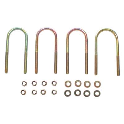 Rancho - Rancho RS714 2.5" Front Leaf Spring Axle U-Bolt Kit for 43-71 Willys CJ2/3/5/6