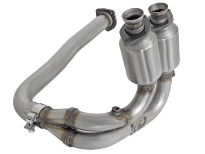 aFe Power - aFe 47-48001 Front Catalytic Converter for 00-03 Jeep Wrangler TJ 4.0L