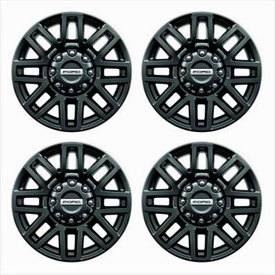 Ford Performance Parts - Ford Performance M-1007K-SU2008EB2 20x8 Black Wheel Kit 23-24 Super Duty