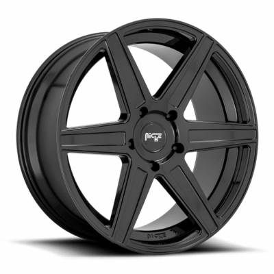 Niche 1PC - Niche Wheels M237240056+30 M237 CARINA 24x10 5x150 30mm Gloss Black