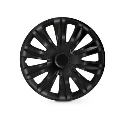 Winjet - Winjet CHB-5083-BL-14 14" Universal Wheel Cover Hubcaps 4Pc Black