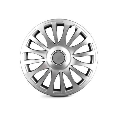 Winjet - Winjet CHB-5081-C-15 15" Universal Wheel Cover Hubcaps 4Pc Chrome