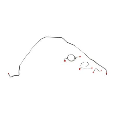The Right Stuff Detailing - The Right Stuff Detailing BKT6702 Chevy Brake Hydraulic Line Kit Front