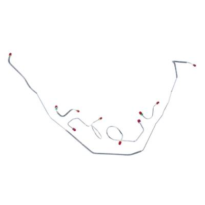 The Right Stuff Detailing - The Right Stuff Detailing BKT6703 Chevy Brake Hydraulic Line Kit Front
