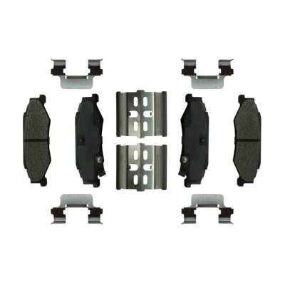 The Right Stuff Detailing - The Right Stuff Detailing DP732 03-11 Chevy Corvette Disc Brake Pad Set