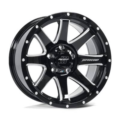 Pro Comp Wheels - Pro Comp Wheels PA76 PATRIOT 20x9 6x135 0mm Black Gloss PXA8176-293650