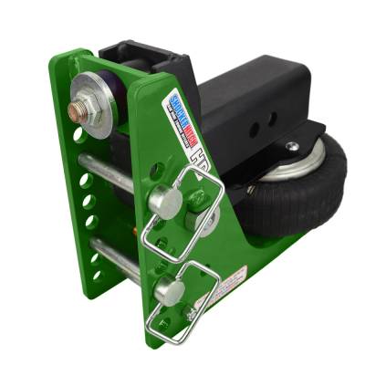 Shocker Hitch - Shocker Hitch SH-HDG200-300 Shocker HD 20K 3" Mean Green Air Receiver Hitch