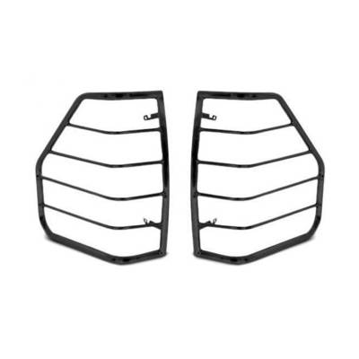 Black Horse Off Road - Black Horse 7BA15A Black Taillight Guards for Escalade/K5 Blazer/Suburban/Yukon