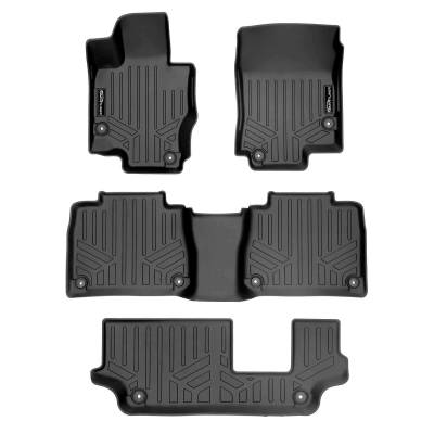 SMARTLINER - SMARTLINER Front/Rear BLACK Floor Liners for Mercedes GLE-Class
