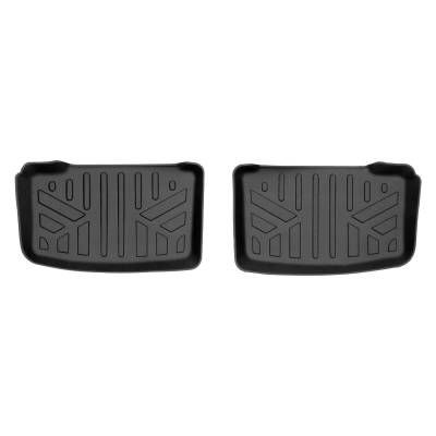 SMARTLINER - SMARTLINER SB0631 2nd Row BLACK Floor Liners for Audi E-tron GT