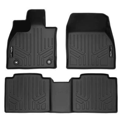 SMARTLINER - SMARTLINER SA0684/B0684 Front/Rear BLACK Floor Liners for Subaru Solterra