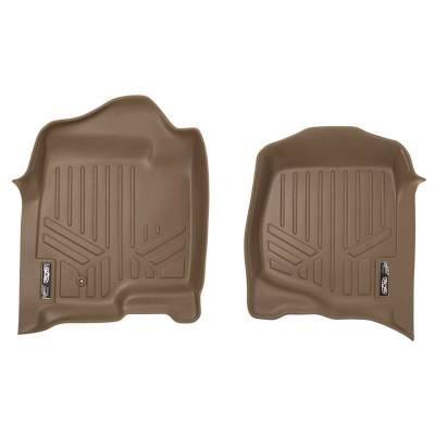 SMARTLINER - SMARTLINER SA1015 Tan Front Floor Liners for GM Truck/SUV