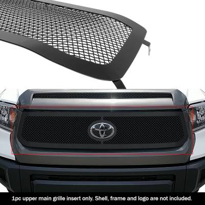 APS - APS Wire Mesh Grille Black for 18-19 Toyota Tundra GR20GFJ30H