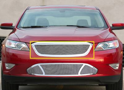 APS - APS Wire Mesh Grille-Polish 09-11 Ford Taurus SHO GR06GFG76T