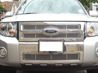 APS - APS Wire Mesh Grille-Polish 08-12 Ford Escape GR06GGH28T