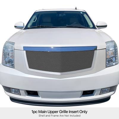 APS - APS Wire Mesh Grille-Polish 07-14 Cadillac Escalade GR01GFD62T