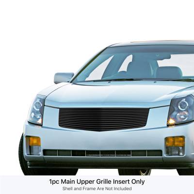 APS - APS Stainless Billet Grille Black 03-07 Cadillac CTS GR01HEC68J