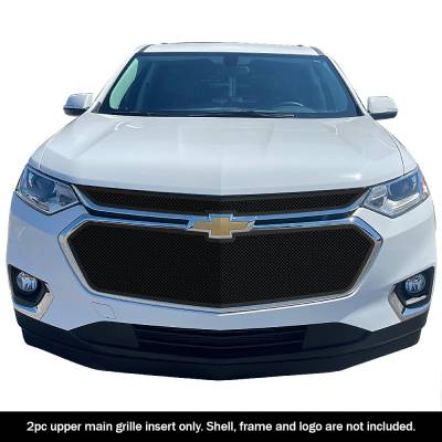 APS - APS Wire Mesh Grille Black 18-21 Chevrolet Traverse GR03GEA93H