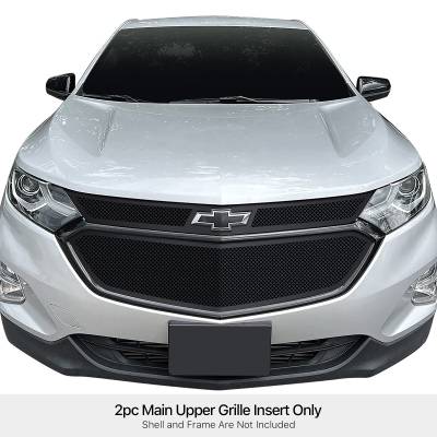 APS - APS Wire Mesh Grille Black 18-21 Chevrolet Equinox GR03GEA99H