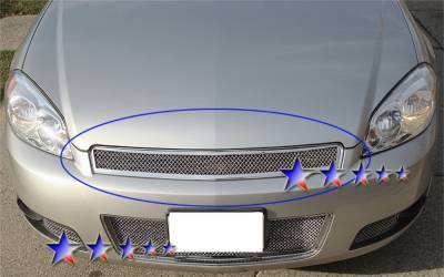 APS - APS Wire Mesh Grille-Polish 06-13 Chevrolet Impala/Monte Carlo GR03GEG65T