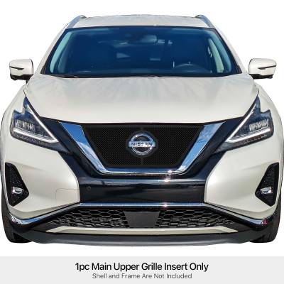 APS - APS Wire Mesh Grille Black for 19-24 Nissan Murano GR14GEE69H