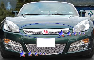 APS - APS Wire Mesh Grille-Polish 07-09 Saturn Sky Red Line GR19GGF18T