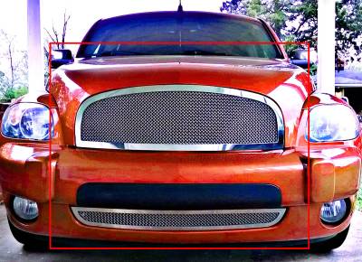 APS - APS Wire Mesh Grille-Polish 06-11 Chevrolet HHR GR03GGH68T