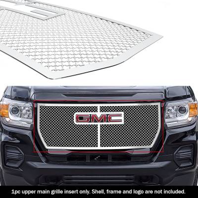 APS - APS Wire Mesh Grille-Polish 21-22 GMC Canyon Elevation/AT4 GR07GEJ49S