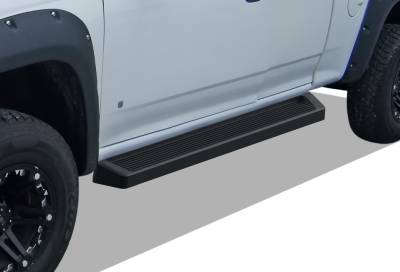 APS - APS IRunning Running Boards Black 04-12 Colorado/Canyon Ext IB03RJB0B