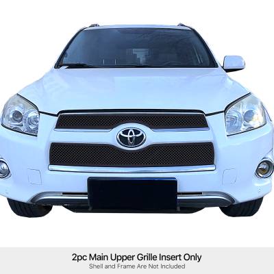 APS - APS Wire Mesh Grille Black for 09-12 Toyota RAV4 Limited GR20GEE79H