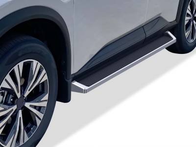 APS - APS IRunning Running Boards-Polish for 21-25 Nissan Rogue IB14RCF9A