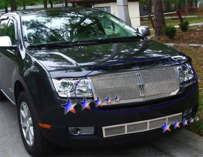APS - APS Wire Mesh Grille-Polish 07-10 Lincoln MKX GR12GEB17T