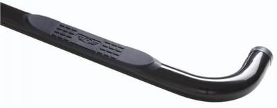Rampage - Rampage 8827 Body Side 3"Round Step Bar Wheel-To-Wheel for 07-18 Wrangler JK 2DR