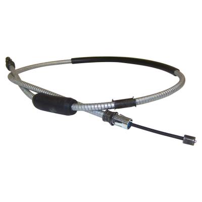 Crown Automotive Jeep Replacement - Crown Automotive 52007048 Parking Brake Cable for Jeep Wrangler YJ