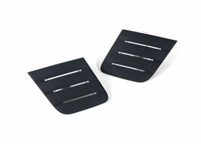 Roush Performance - Roush Performance 422083 Hood Heat Extractor Vents Black 18-23 Mustang