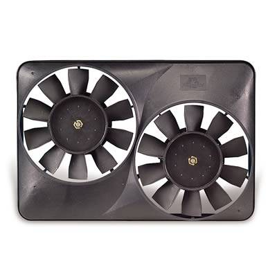 Flex-A-Lite - Flex-A-Lite 119366 365 Dual 8.625" Scirocco Electric Radiator Fan