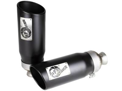 aFe Power - aFe 49C42073-B OE IN/5" OUT Bolt-On Black Exhaust Tip for 19-24 Ram 1500 3.0/5.7