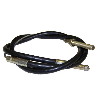 Crown Automotive Jeep Replacement - Crown Automotive J0646142 Parking Brake Cable for CJ-2A/CJ-3A CJ-3B